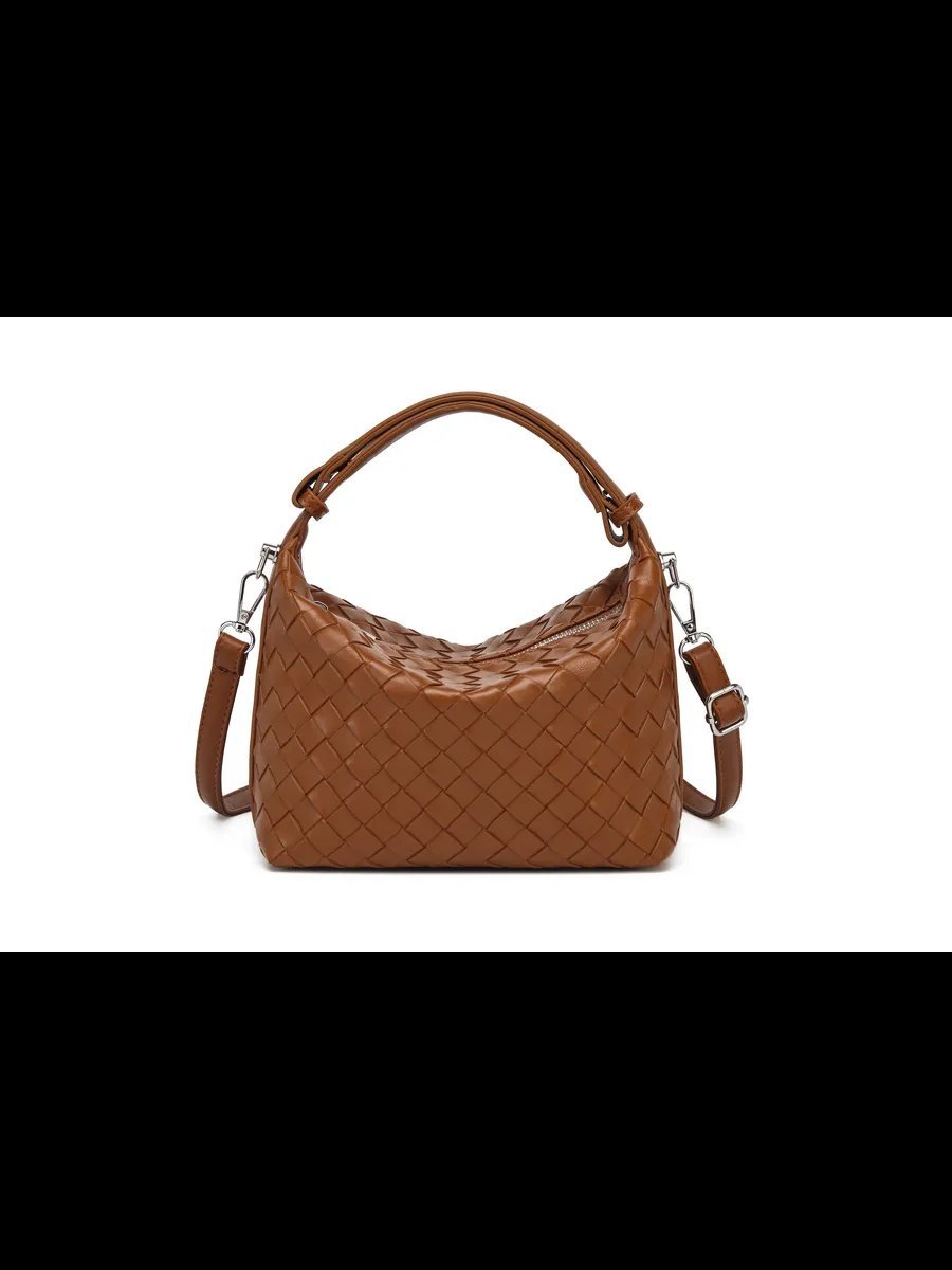 Клатч MiniBags экокожа коричневый купить,NaN