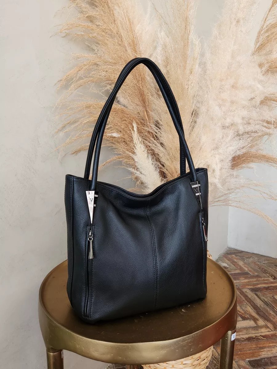 Мини-сумка FEELBAGS натуральная кожа черный купить,NaN