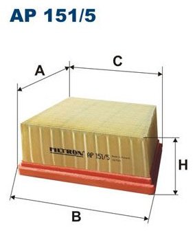 FILTRON Воздушный Фильтр AP1515 купить,NaN