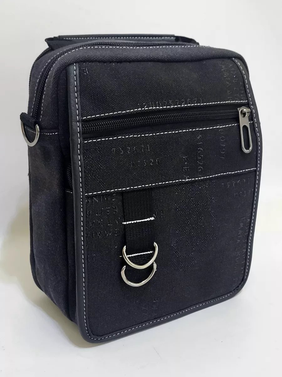 Мини-сумка Leather Goods SV оксфорд серый купить,NaN