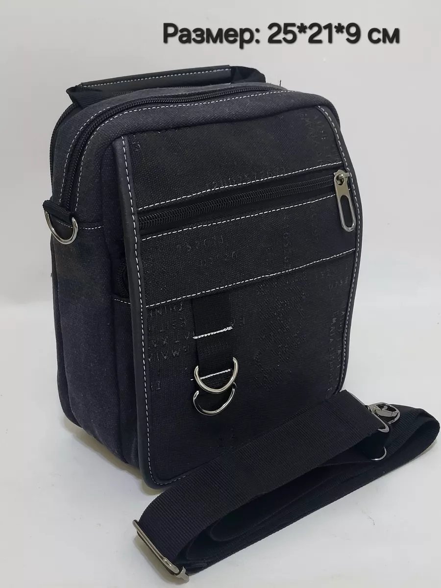 Мини-сумка Leather Goods SV оксфорд серый купить,NaN
