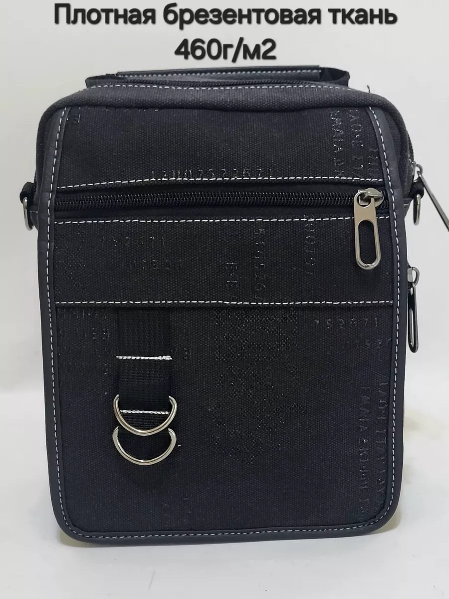 Мини-сумка Leather Goods SV оксфорд серый купить,NaN