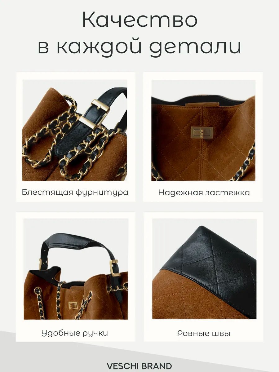 Мини-сумка VESCHI натуральная кожа желтый купить,NaN