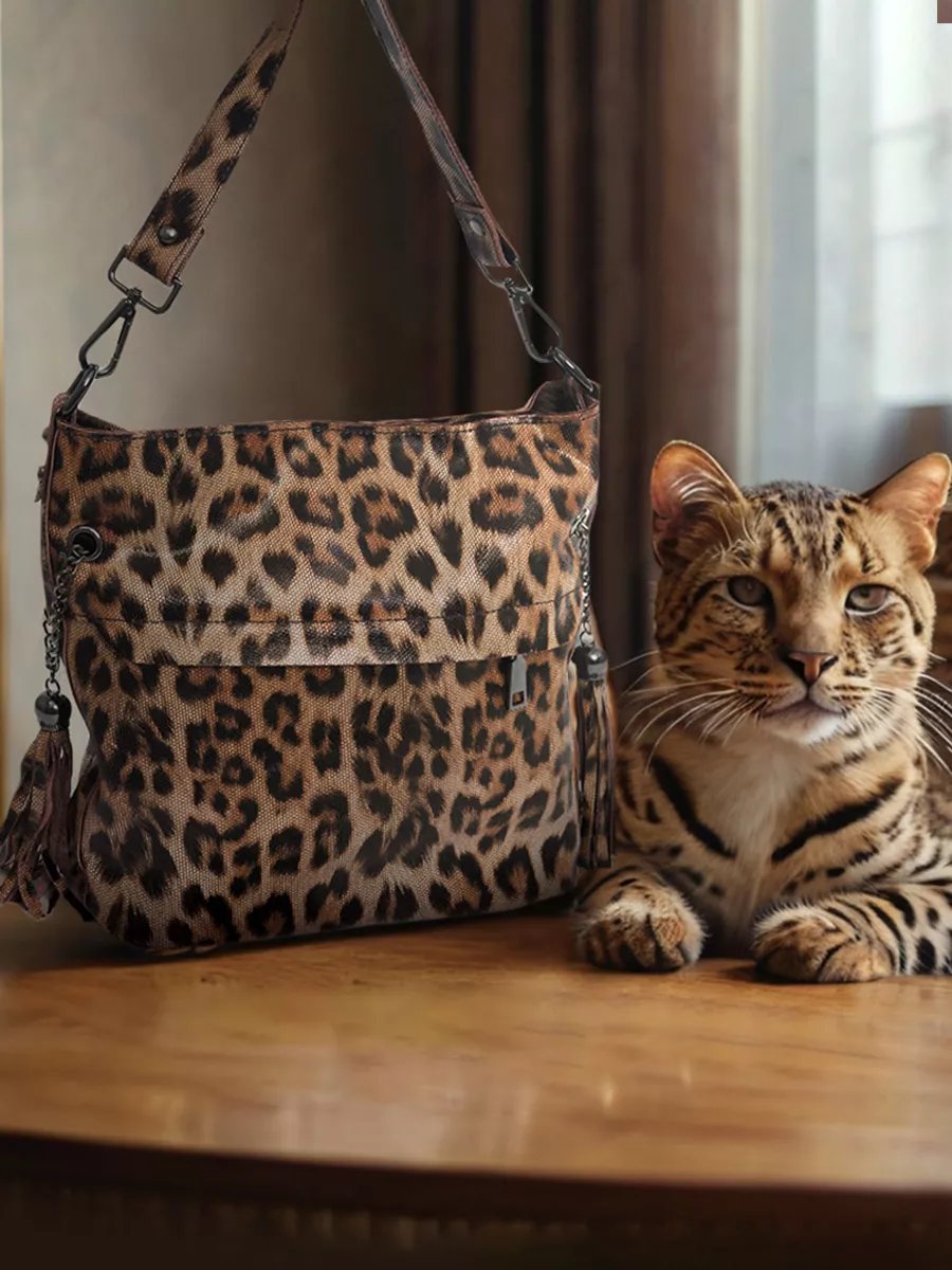 Сумка багет saaba bags полиэстер коричневый купить,NaN