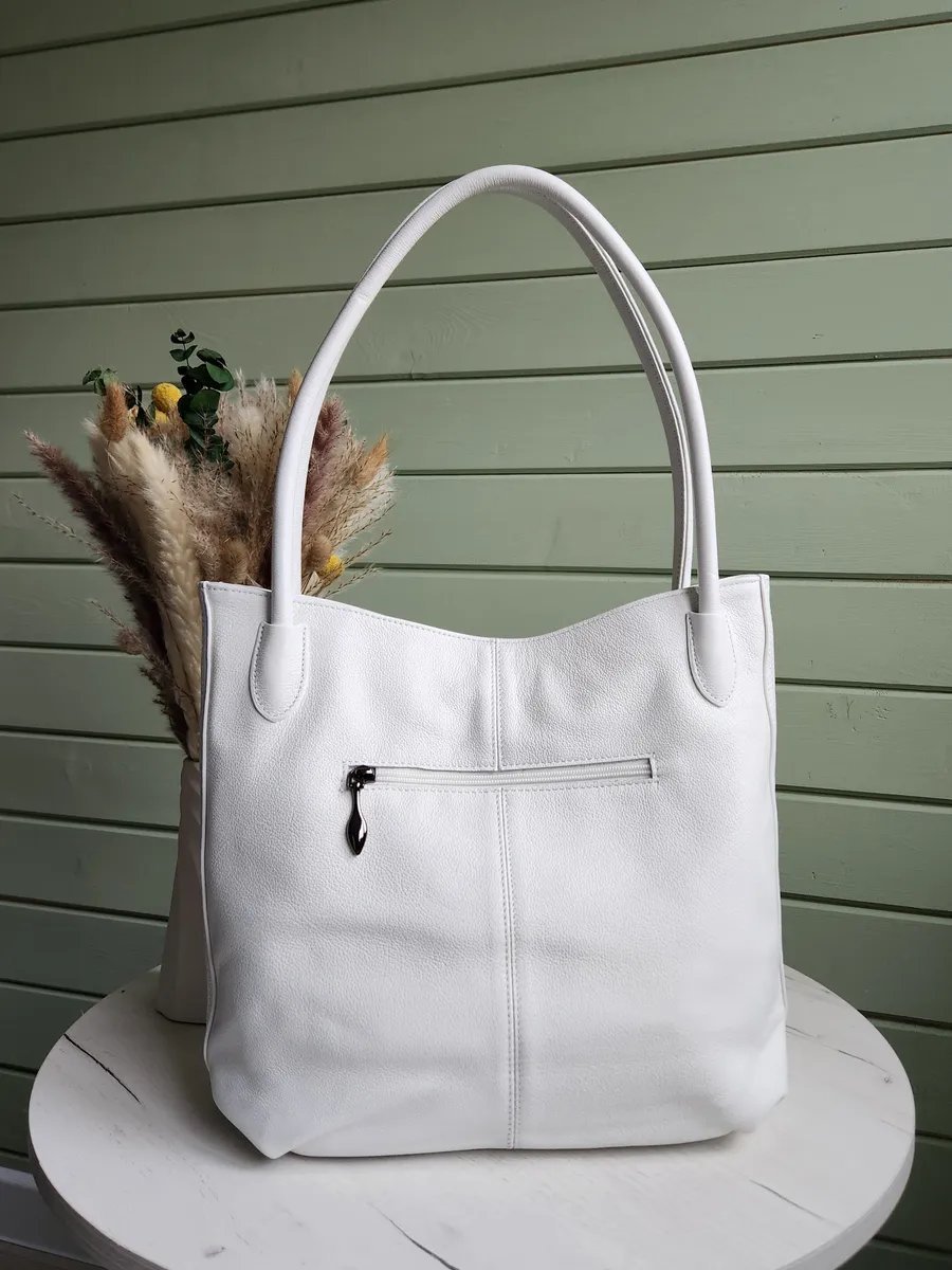Мини-сумка FEELBAGS натуральная кожа белый купить,NaN