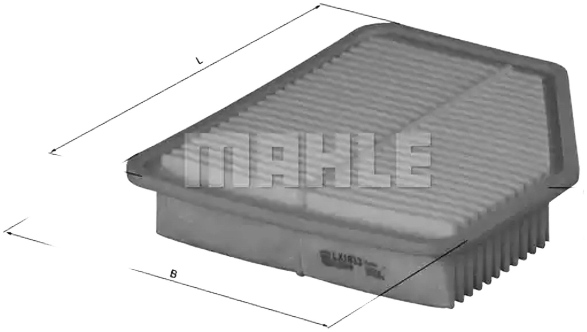 Knecht воздушный фильтр LX1613