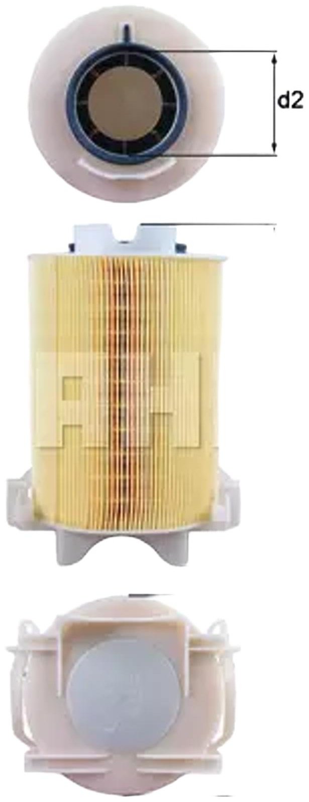 MAHLE воздушный фильтр LX1566 купить,NaN