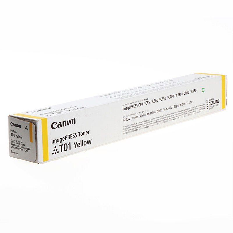 Тонер-картридж Canon T01 Yellow 8069B001 желтый