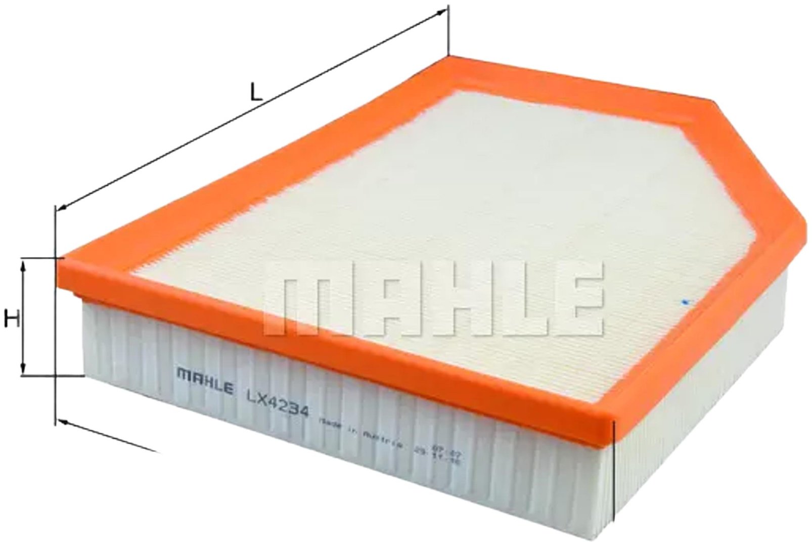 MAHLE воздушный фильтр LX4234 купить,NaN
