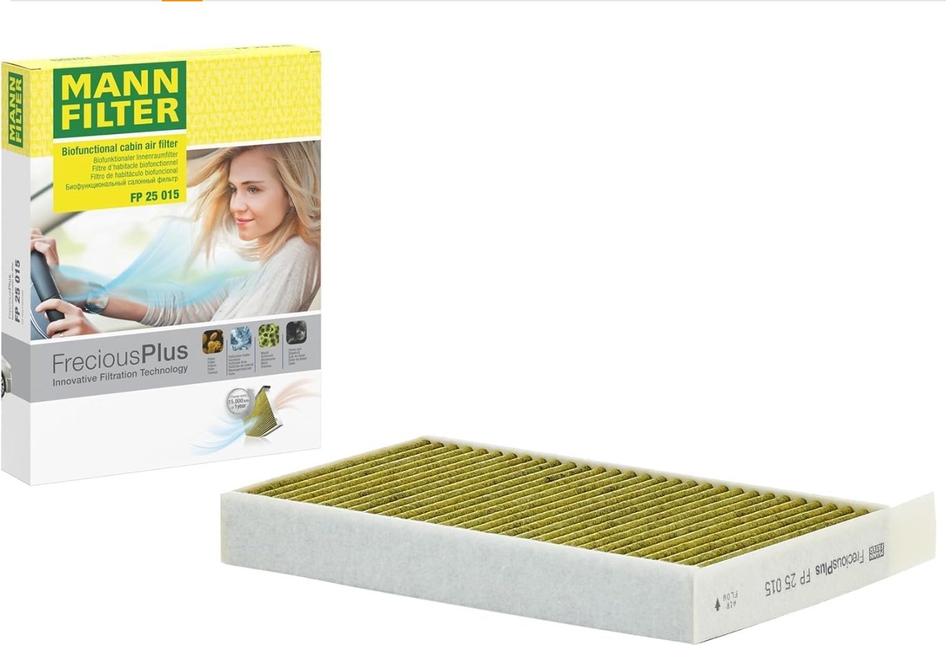 MANN-FILTER воздушный фильтр FP 25015 купить,NaN