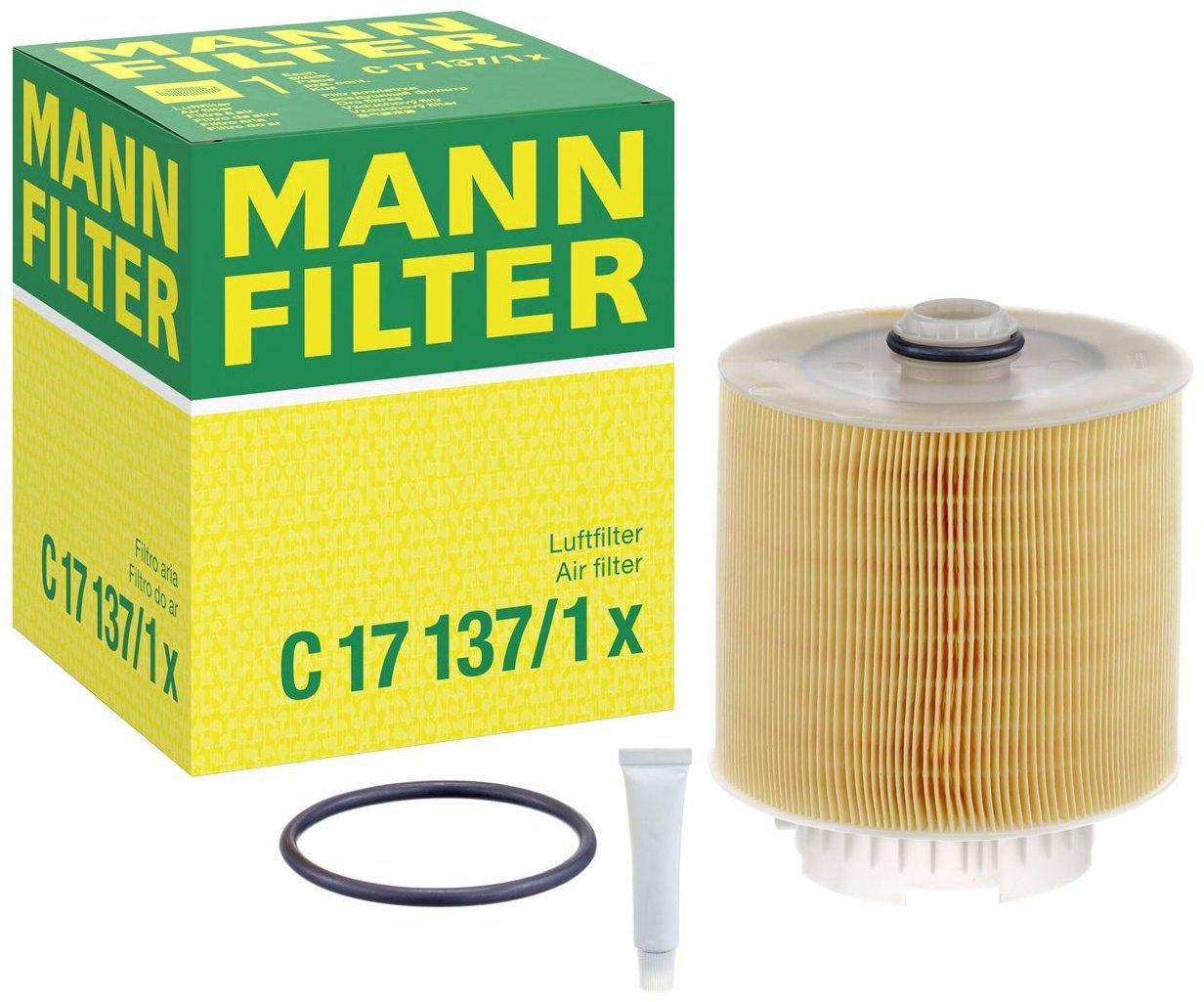 MANN-FILTER воздушный фильтр C17137/1x купить,NaN