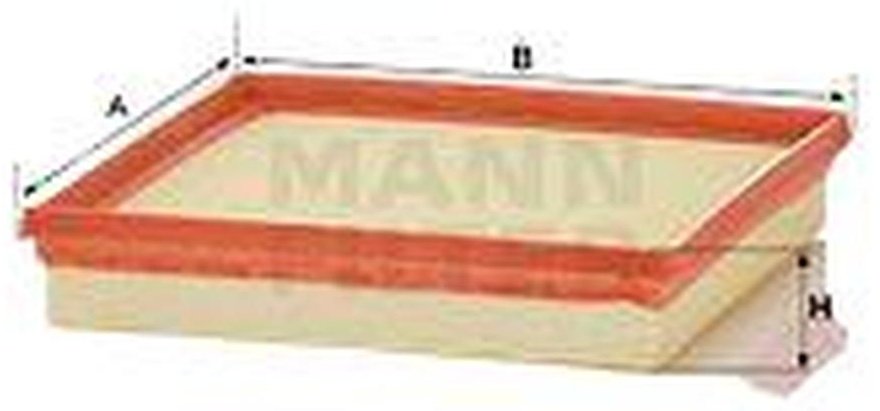 MANN-FILTER воздушный фильтр C 22038 купить,NaN