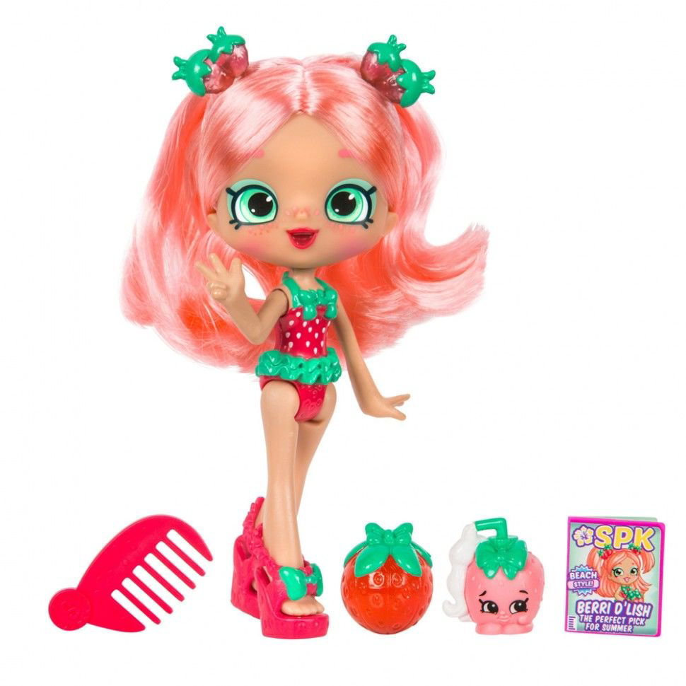 Кукла Moose Shopkins Shoppies Клубничка Берри 57249 купить,NaN