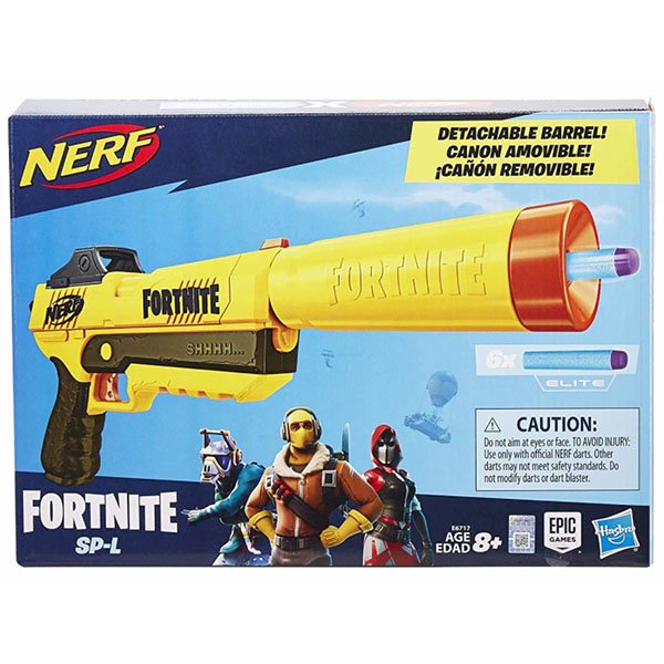 Бластер Hasbro Nerf Фортнайт Спрингер E6717EU4 желтый купить,NaN