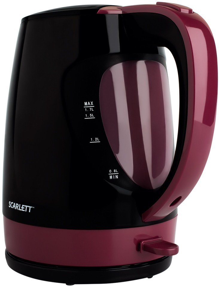 Электрочайник Scarlett SC-EK18P26 1.7л черно-красный купить,NaN