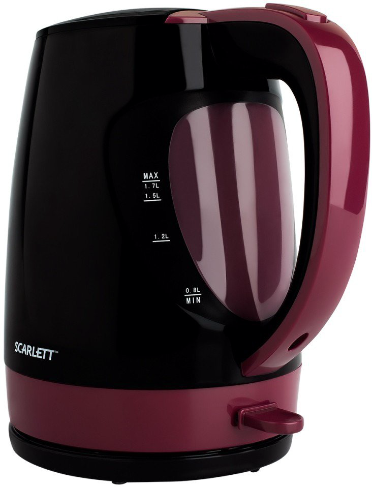 Электрочайник Scarlett SC-EK18P26 1.7л черно-красный купить,NaN
