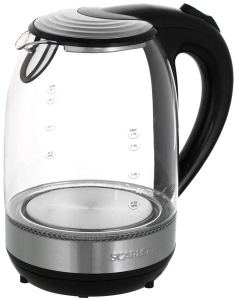 Электрочайник Scarlett SC-EK27G57 черный купить,NaN