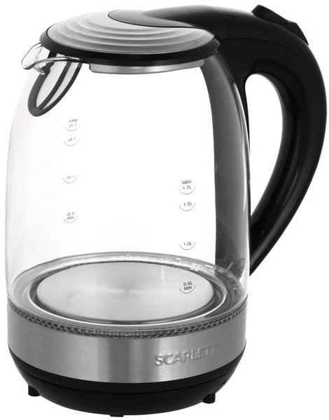Электрочайник Scarlett SC-EK27G57 черный купить,NaN