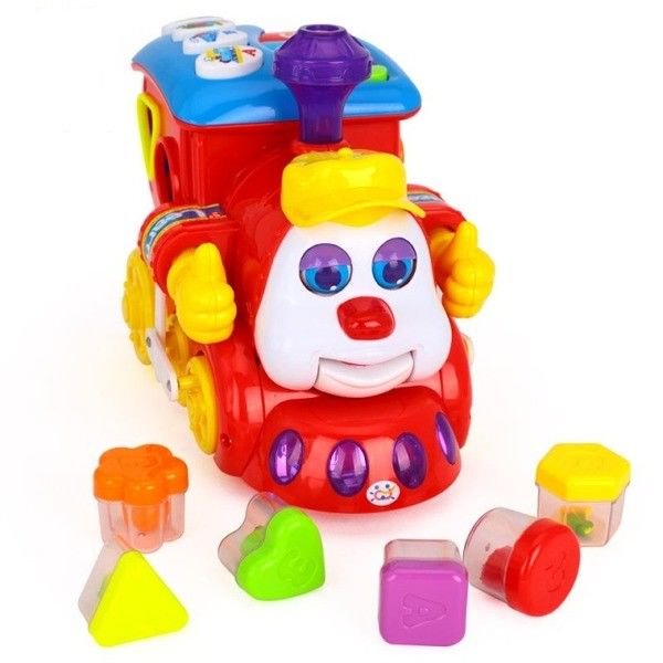 Игрушка развивающая HuiLe Паровозик 556