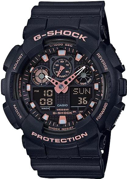 Часы Casio GA-100GBX-1A4ER купить,NaN
