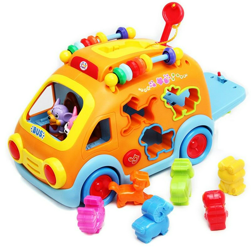 Развивающая игрушка HuiLe Веселый автобус 988