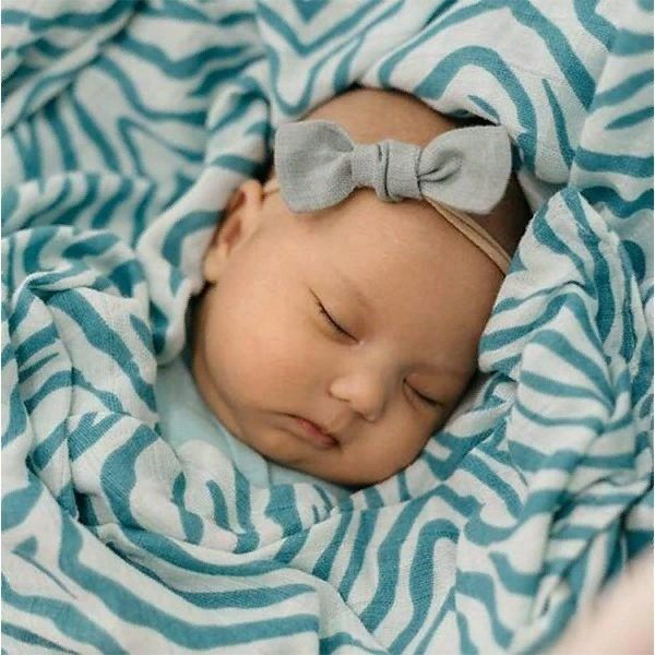 Пеленка текстильная Tommy Lise Blue Tiger (701321), 1 шт, 120x120 см купить,NaN
