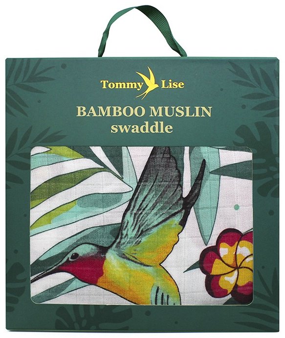 Пеленка текстильная Tommy Lise Flowery Grace 701307, 1 шт, 120x120 см купить,0