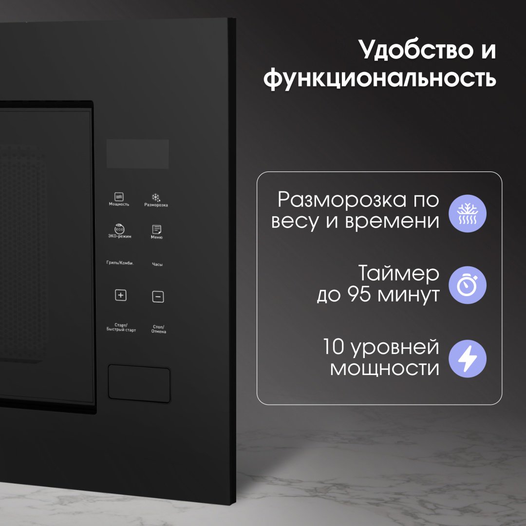 Микроволновая печь Zigmund &amp; Shtain BMO 23 B черный купить,0