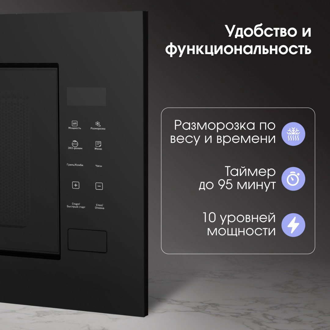 Микроволновая печь Zigmund &amp; Shtain BMO 23 B черный купить,NaN