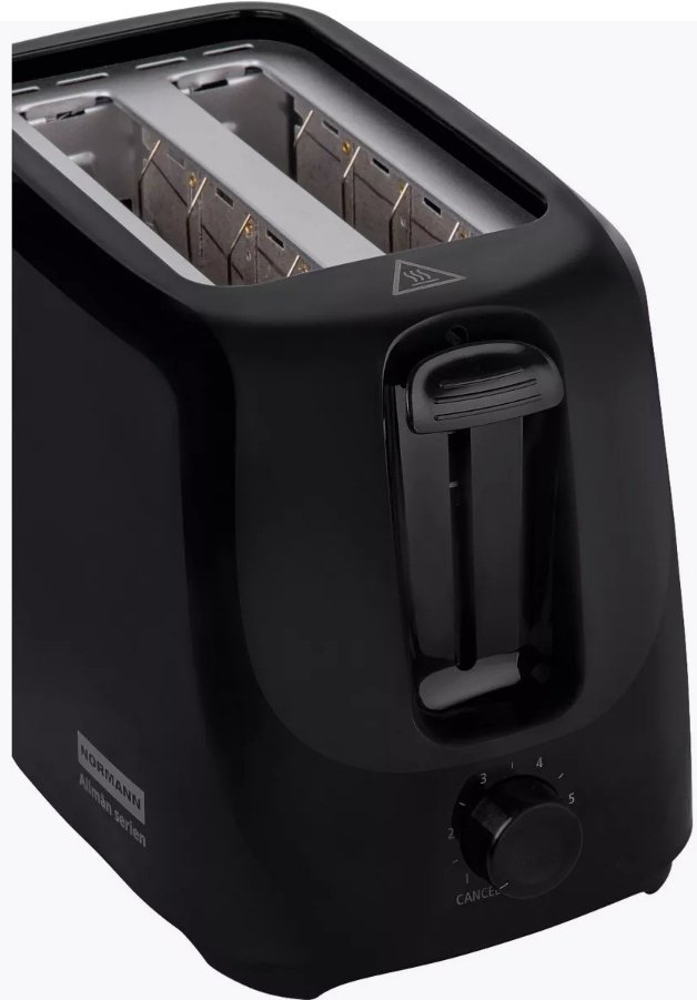 Тостер Normann AST-023 черный - ForteMarket Тостер Normann AST-023 черный купить,0