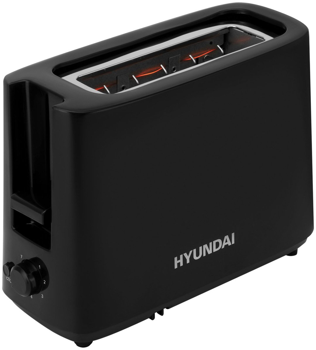 Тостер Hyundai HYT-8007 черный