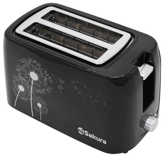 Тостер Sakura SA-7608BK черный купить,NaN