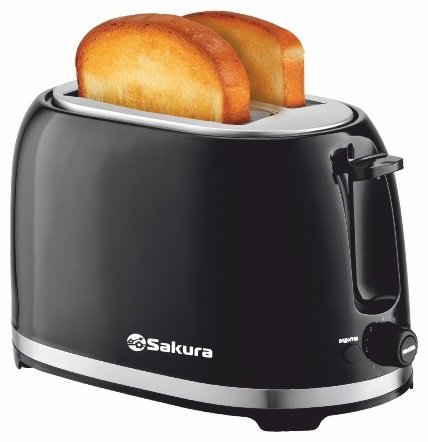 Тостер SAKURA SA-7610BK черный