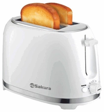 Тостер SAKURA SA-7610W белый