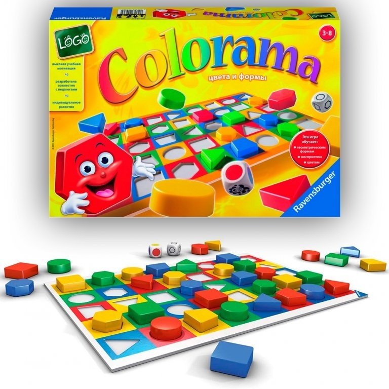 Настольная игра Ravensburger Колорама 24436