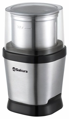 Кофемолка SAKURA SA-6177S стальной