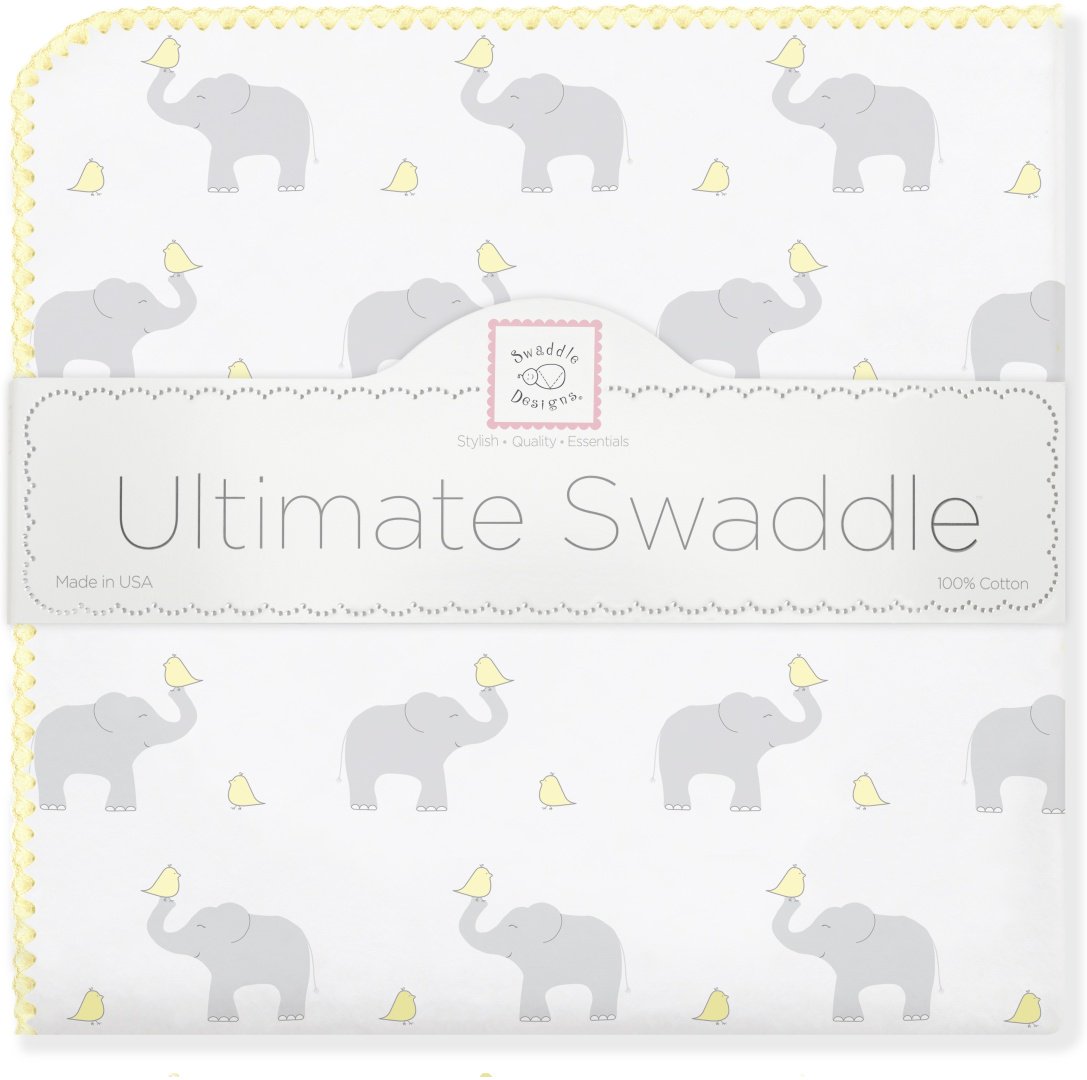 Пеленка текстильная Swaddle Designs Ultimate Receiving Blanket SD-460PY, 1 шт, 110x110 см