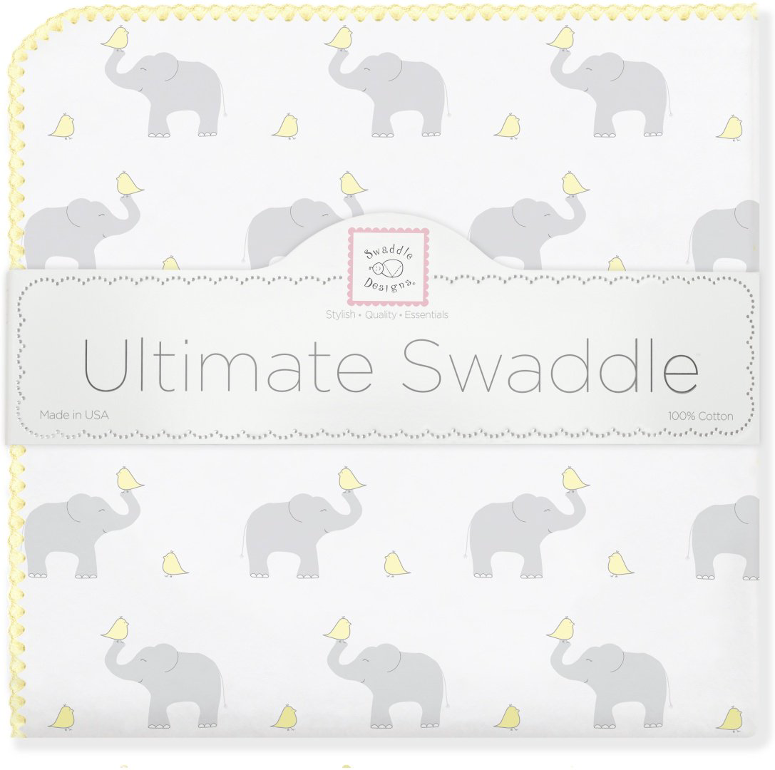 Пеленка текстильная Swaddle Designs Ultimate Receiving Blanket SD-460PY, 1 шт, 110x110 см купить,NaN