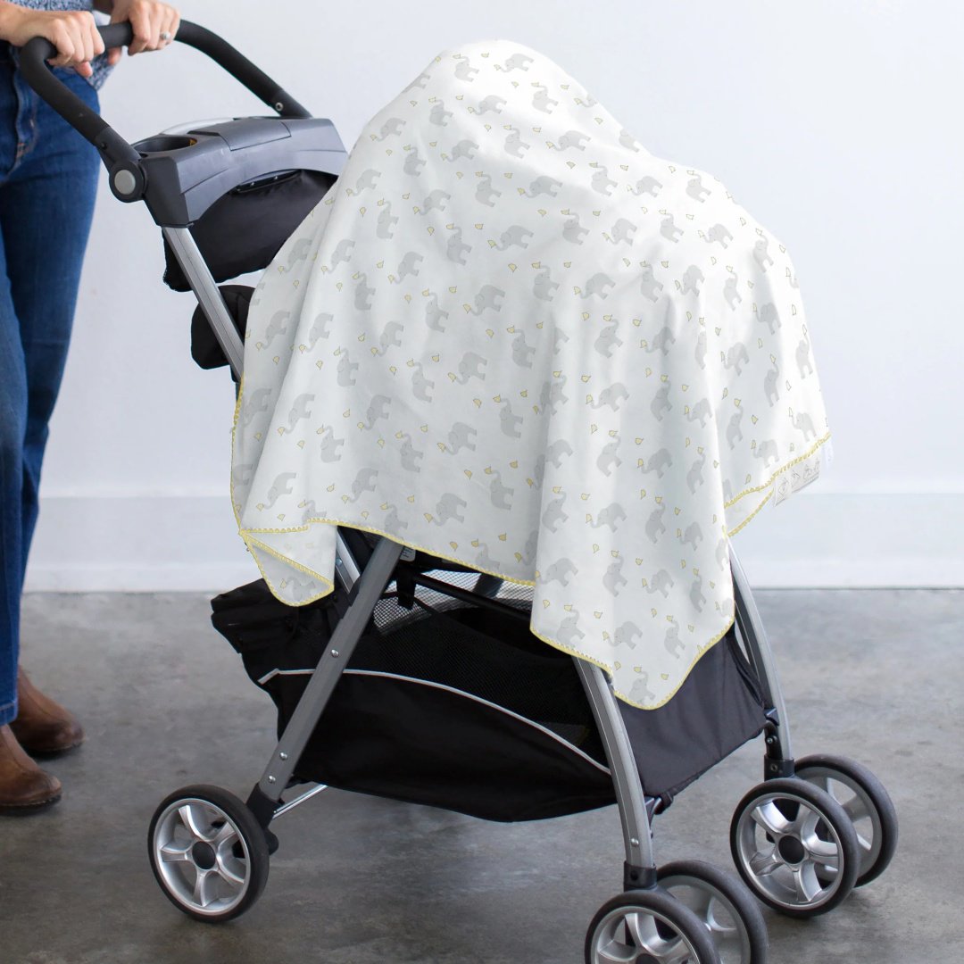 Пеленка текстильная Swaddle Designs Ultimate Receiving Blanket SD-460PY, 1 шт, 110x110 см купить,0