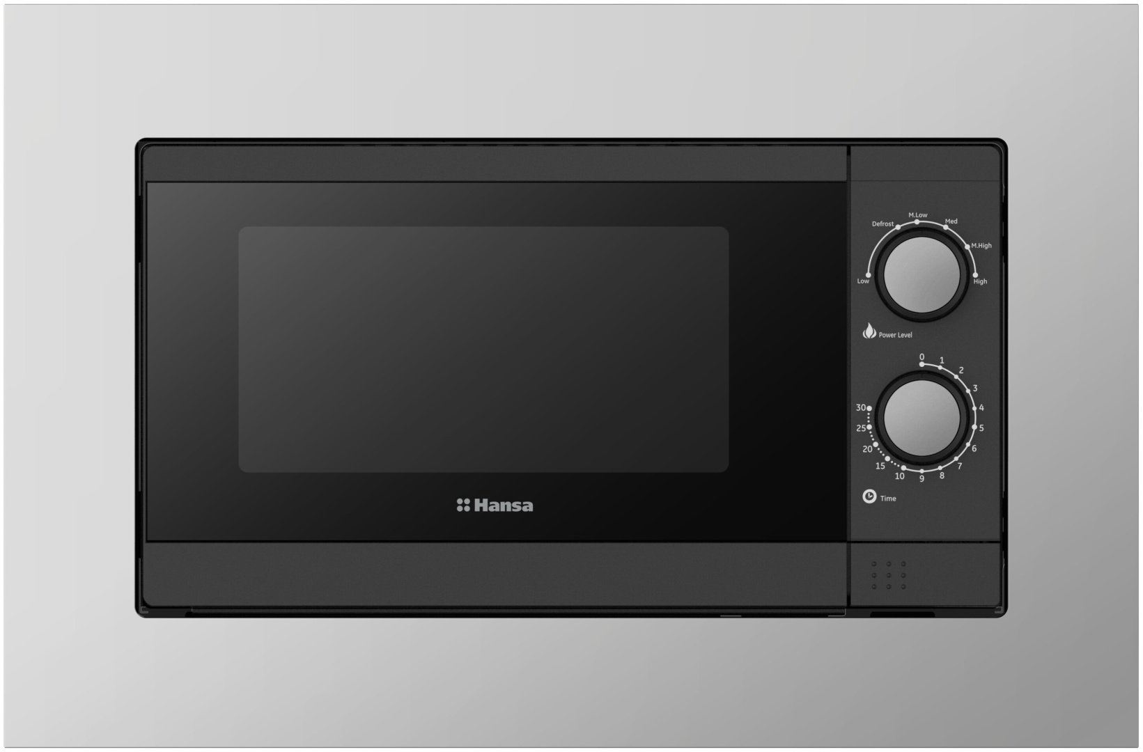 Микроволновая печь Hansa AMGB20M1SH черный, серый купить,59976