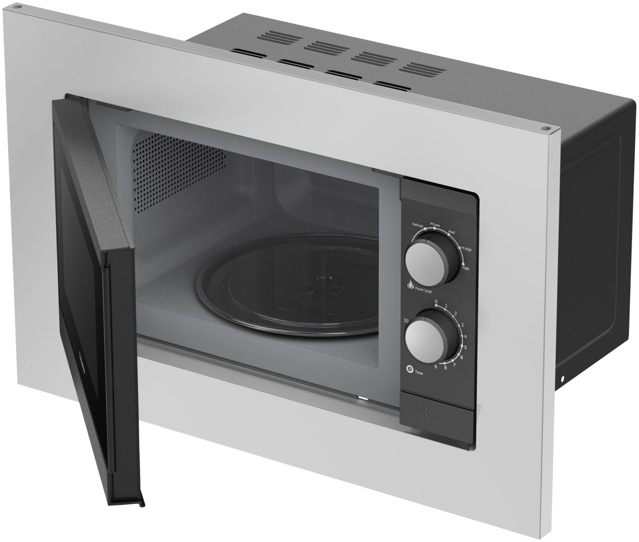 Микроволновая печь Hansa AMGB20M1SH черный, серый купить,59976