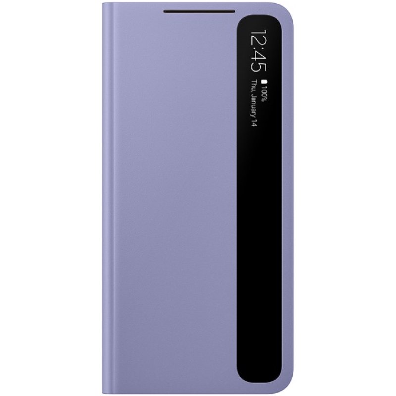 Чехол Samsung Smart Clear View для Galaxy S21 EF-ZG991CVEGRU фиолетовый купить,NaN