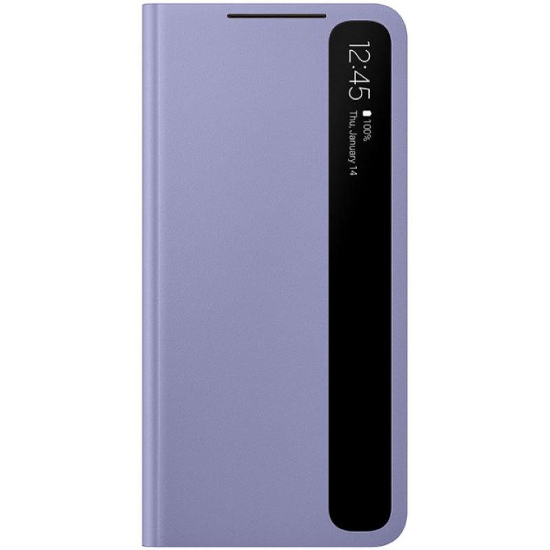 Чехол Samsung Smart Clear View для Galaxy S21 EF-ZG991CVEGRU фиолетовый купить,NaN