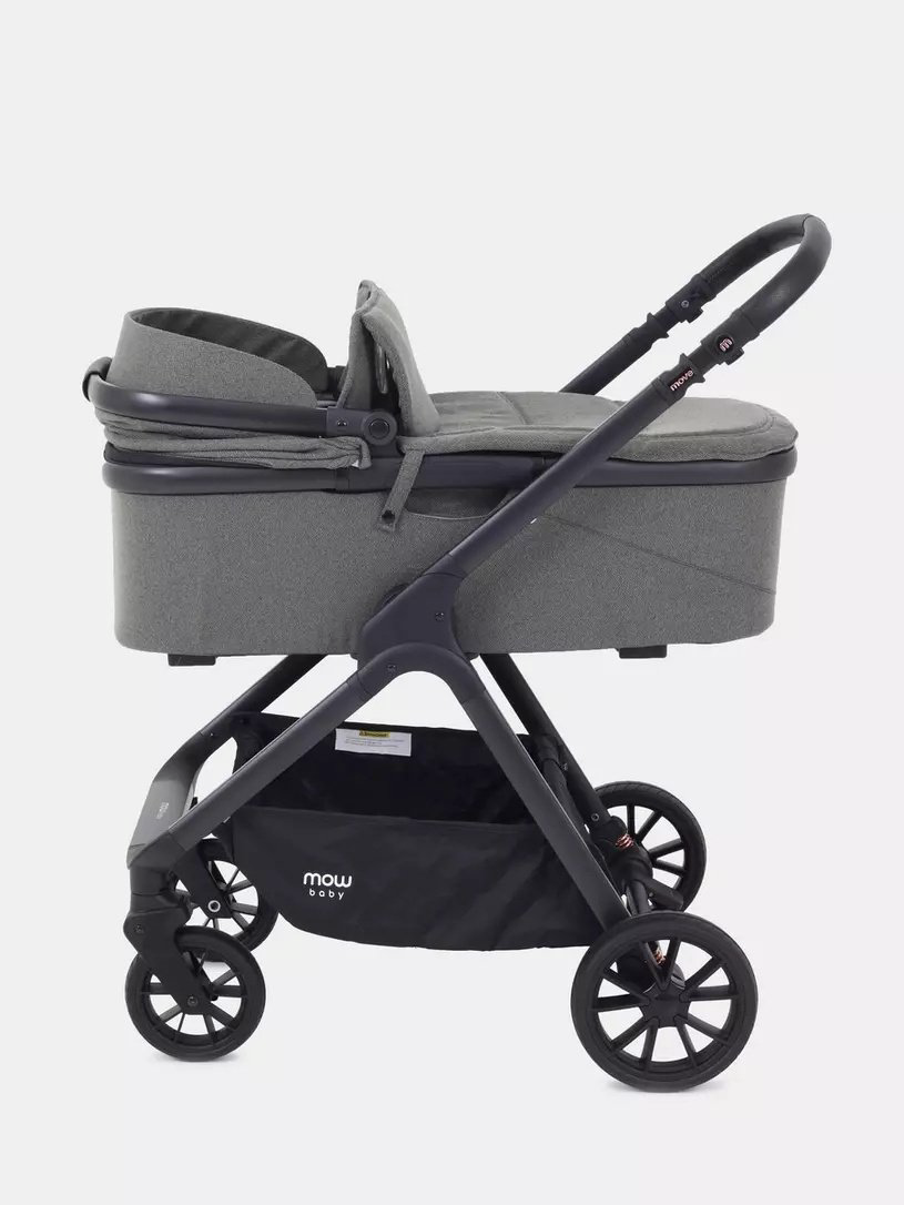 Коляска универсальная 2 в 1 MOWbaby Move, серый купить,NaN