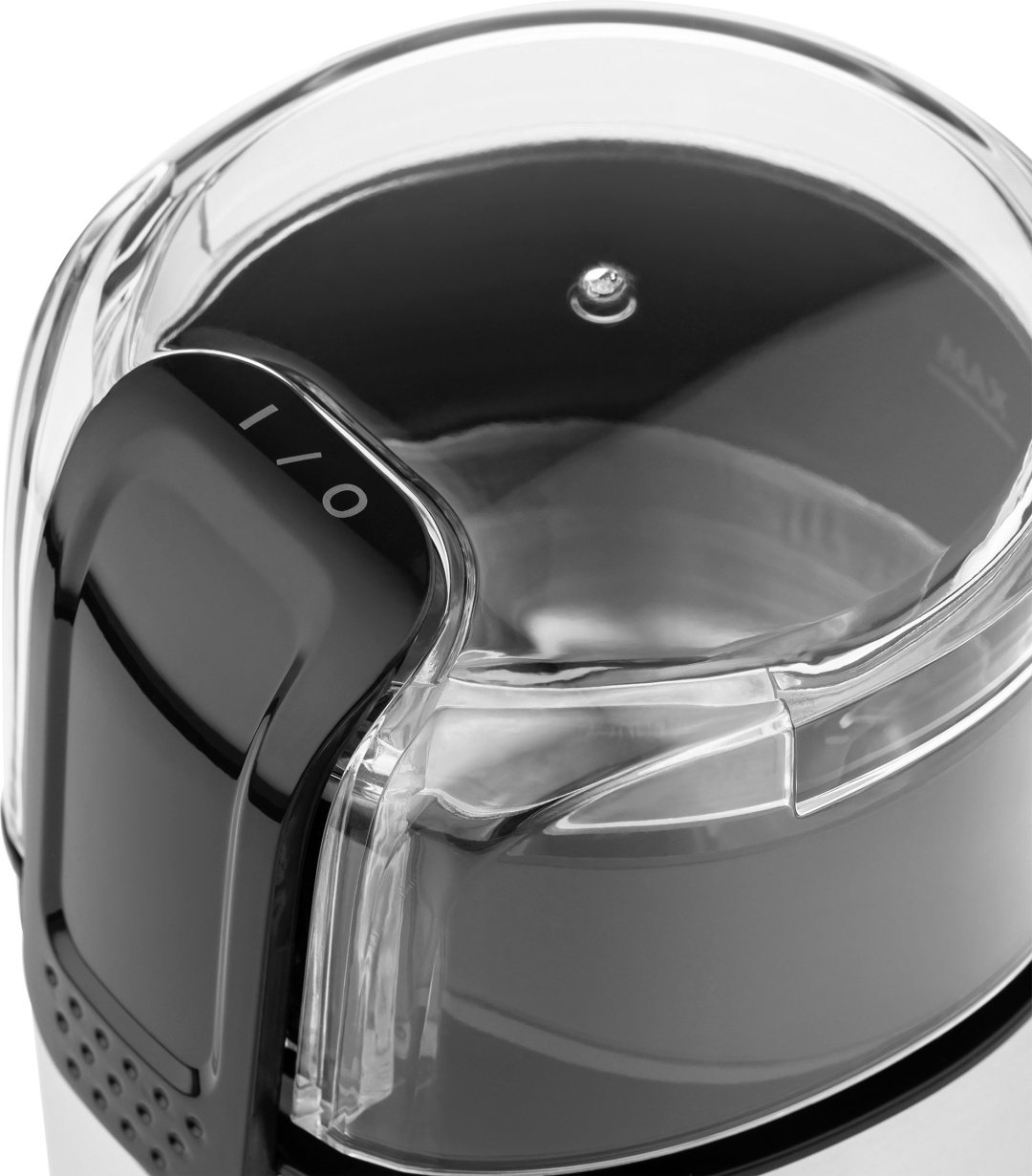 Кофемолка MAUNFELD MF-523S серебристый купить,NaN