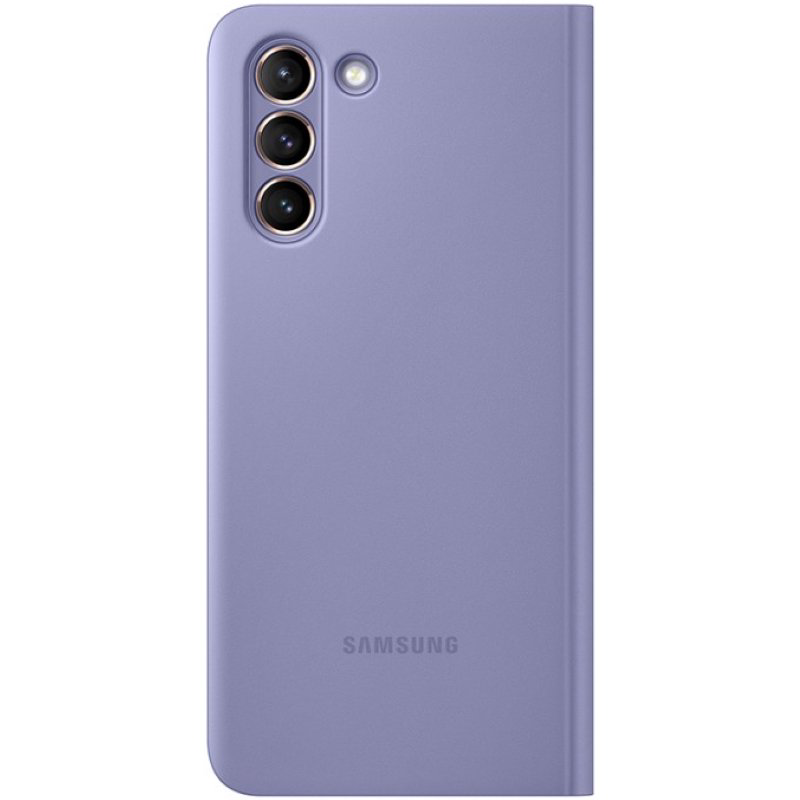 Чехол Samsung Smart Clear View для Galaxy S21 EF-ZG991CVEGRU фиолетовый купить,NaN