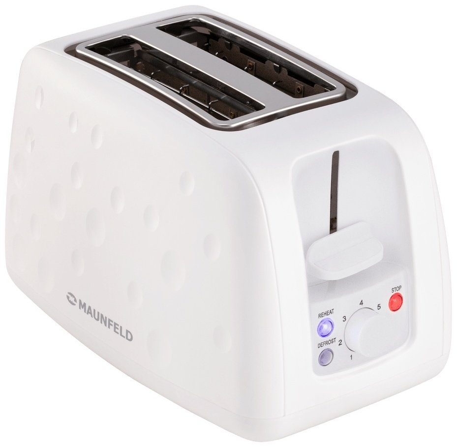Тостер MAUNFELD MFT-847WH белый - ForteMarket Тостер MAUNFELD MFT-847WH белый купить,0
