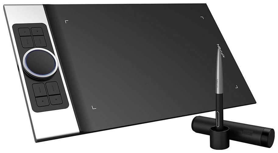 Графический планшет XP-PEN Deco Pro Medium черный - ForteMarket Графический планшет XP-PEN Deco Pro Medium черный купить,0