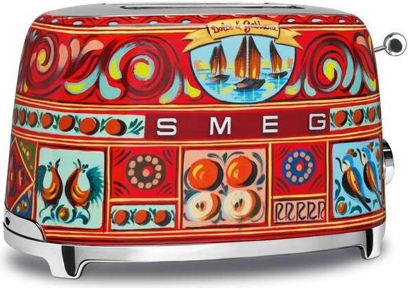 Тостер Smeg Dolce&Gabbana TSF01DGEU оранжевый - ForteMarket Тостер Smeg Dolce&Gabbana TSF01DGEU оранжевый купить,0
