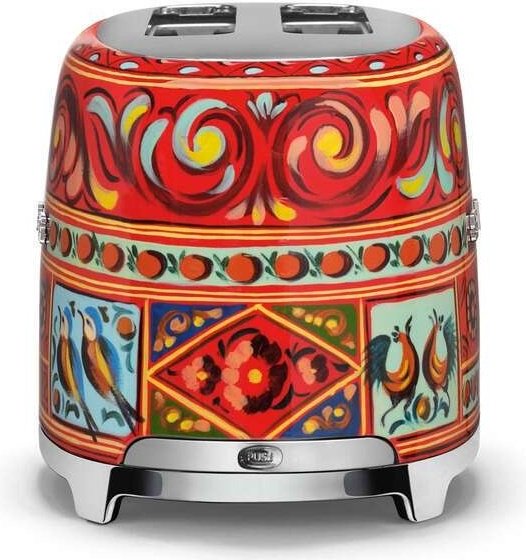 Тостер Smeg Dolce&Gabbana TSF01DGEU оранжевый - ForteMarket Тостер Smeg Dolce&Gabbana TSF01DGEU оранжевый купить,0